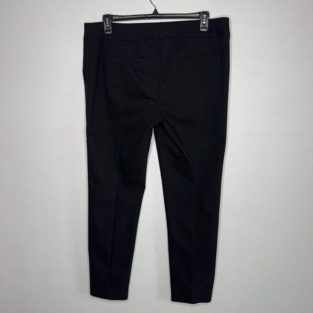 Loft Julie Skinny Black Chino Pants - Size 14 Tall
