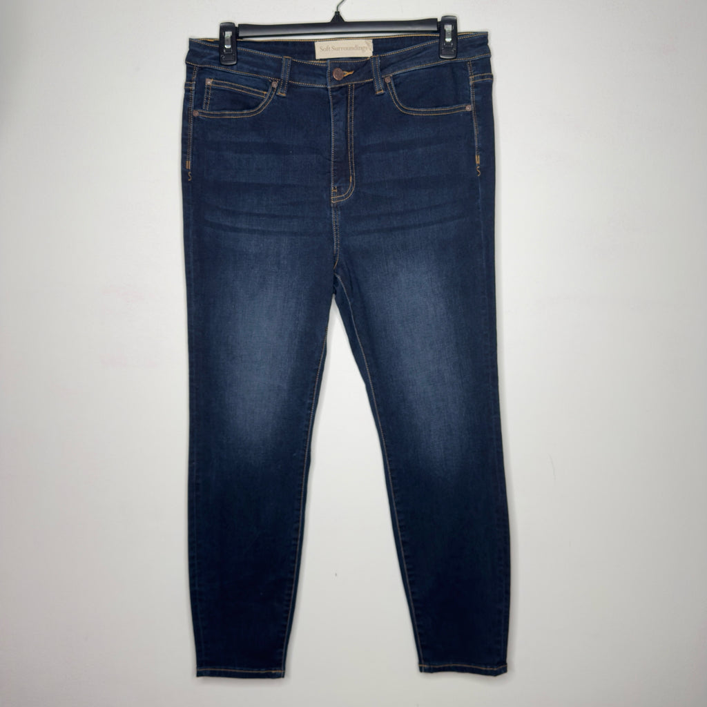 Soft Surroundings High Rise Skinny Jeans - Size 12