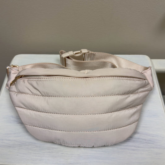 Quilted Crossbody Waist Handbag