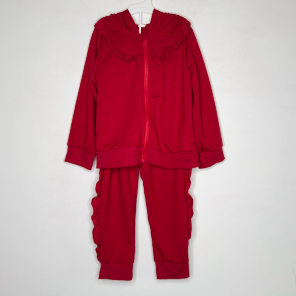 2pc Sweatsuit Pants & Jacket - Size 4 Youth