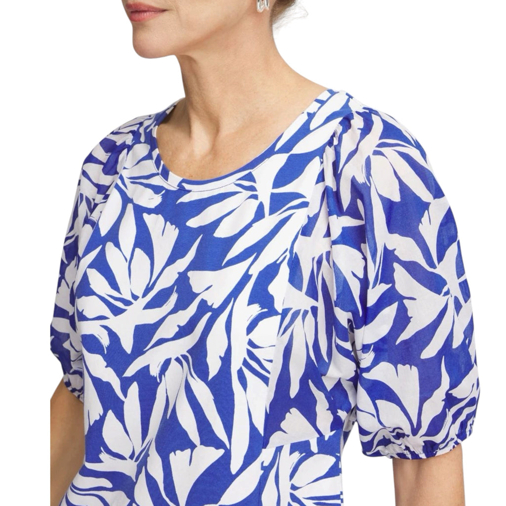 Chico's Dolman Short Sleeve Knit Top - Size Large