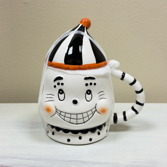 Johanna Parker Inspired Ceramic Ghost Mug w/Lid