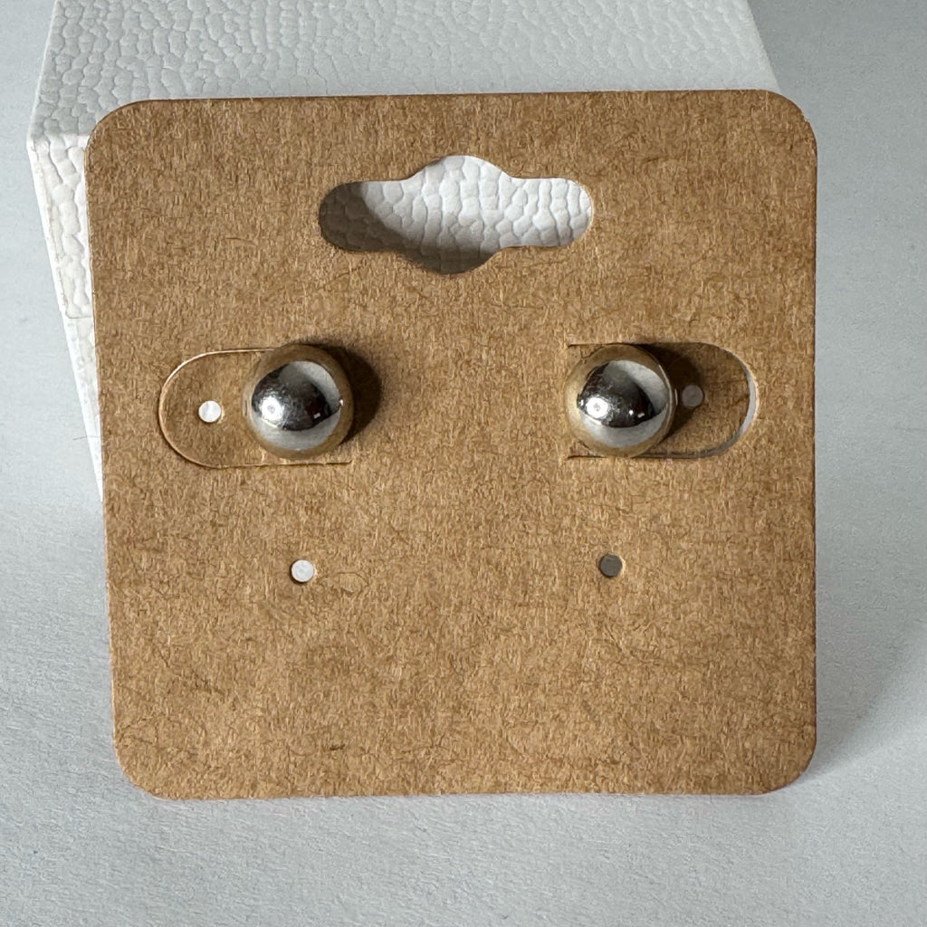 Silver Stud Earrings
