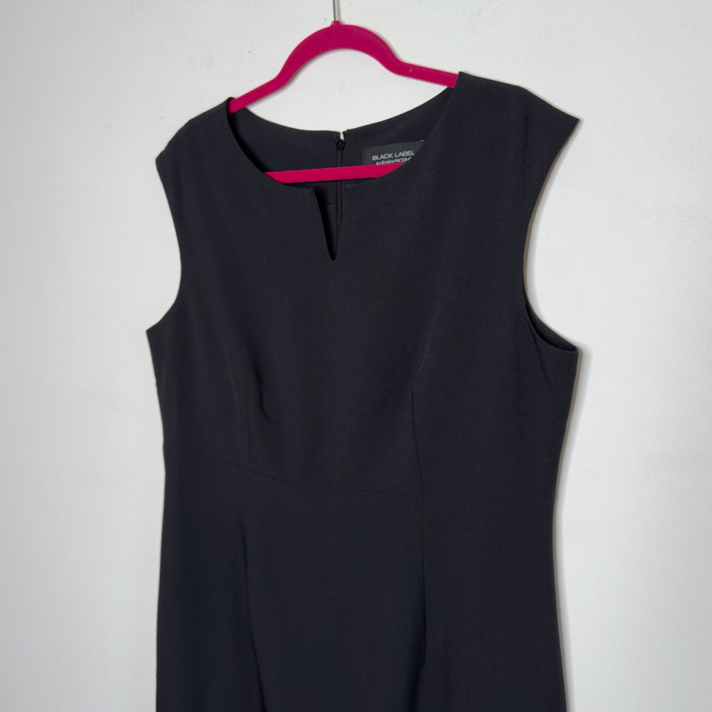 Black Label by Evan Picone Sheath Dress - Size 14