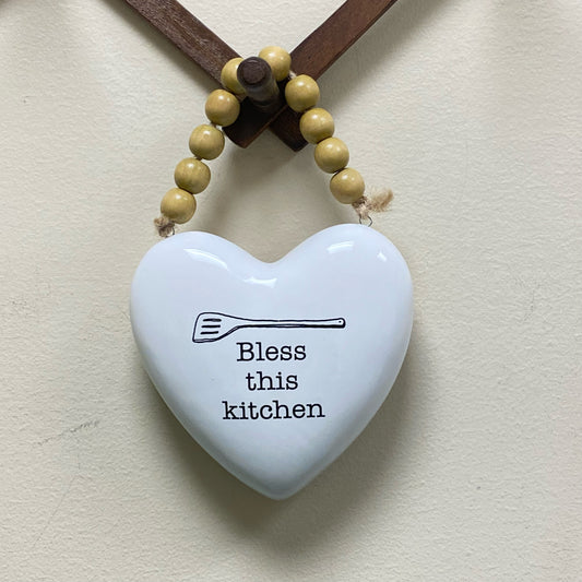 Bless This Kitchen Hanging Sign