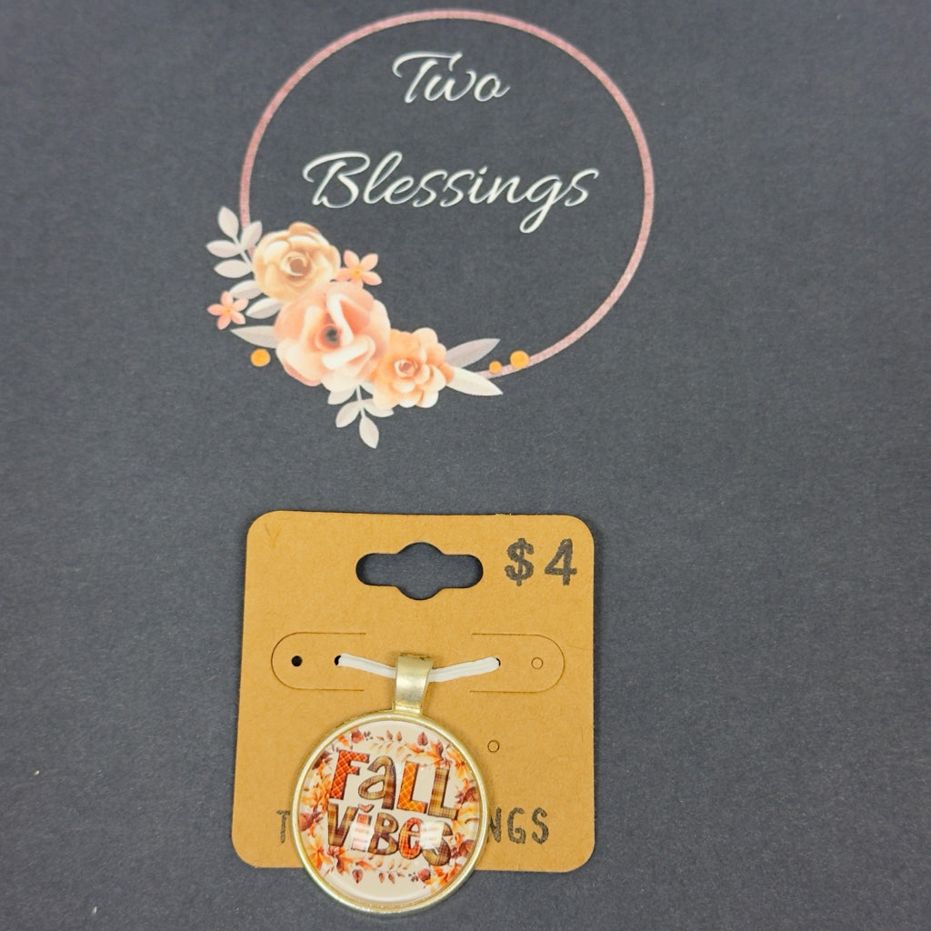 Two Blessings Charm - Fall Vibes