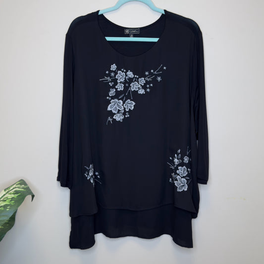 Diane Gilman Top - Size 2X