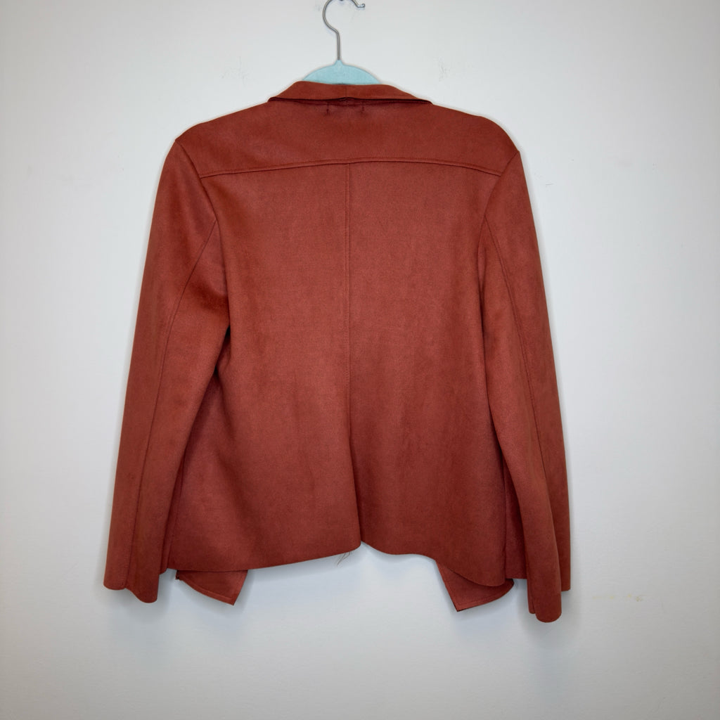 Alyra Drape Front Jacket - Size Small