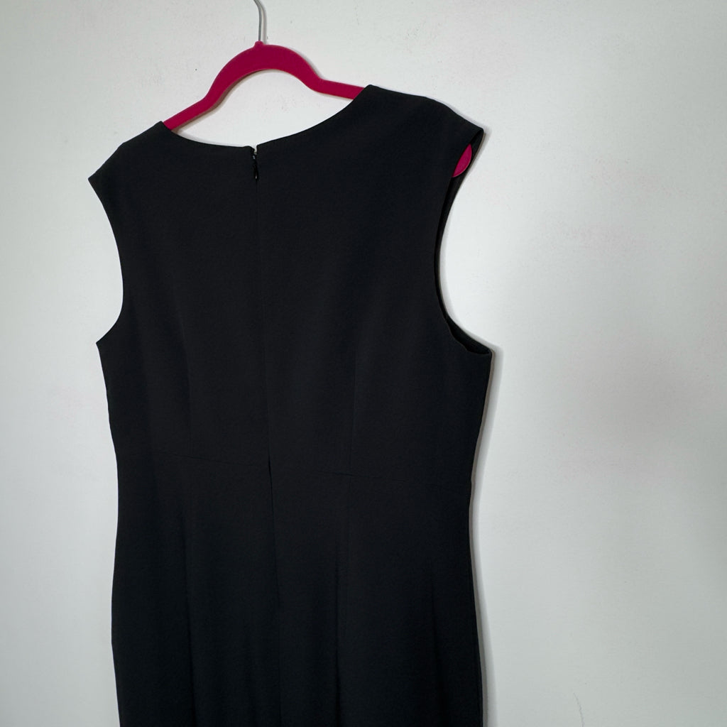 Black Label by Evan Picone Sheath Dress - Size 14