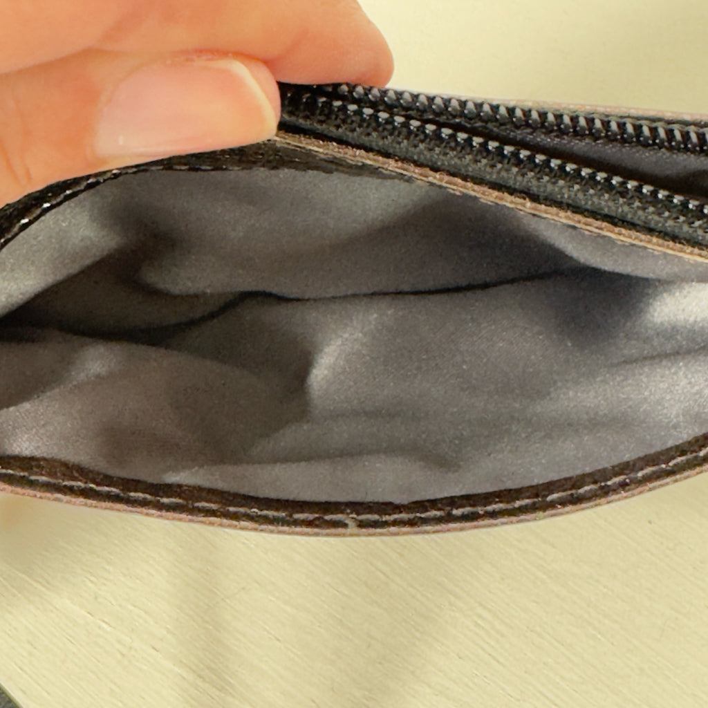 Coach Metallic Wristlet Wallet
