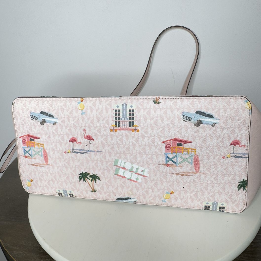 Michael Kors Gilly Large Jet Set Tote Miami Hotel