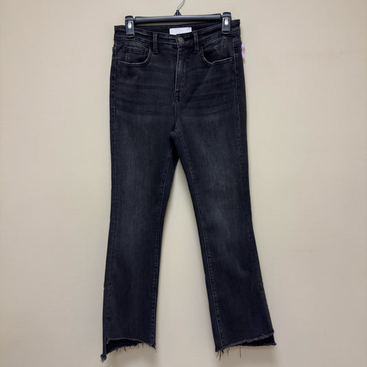 Veveret Mid Rise Straight Raw Hem Crop Jeans - Size 26 (3)
