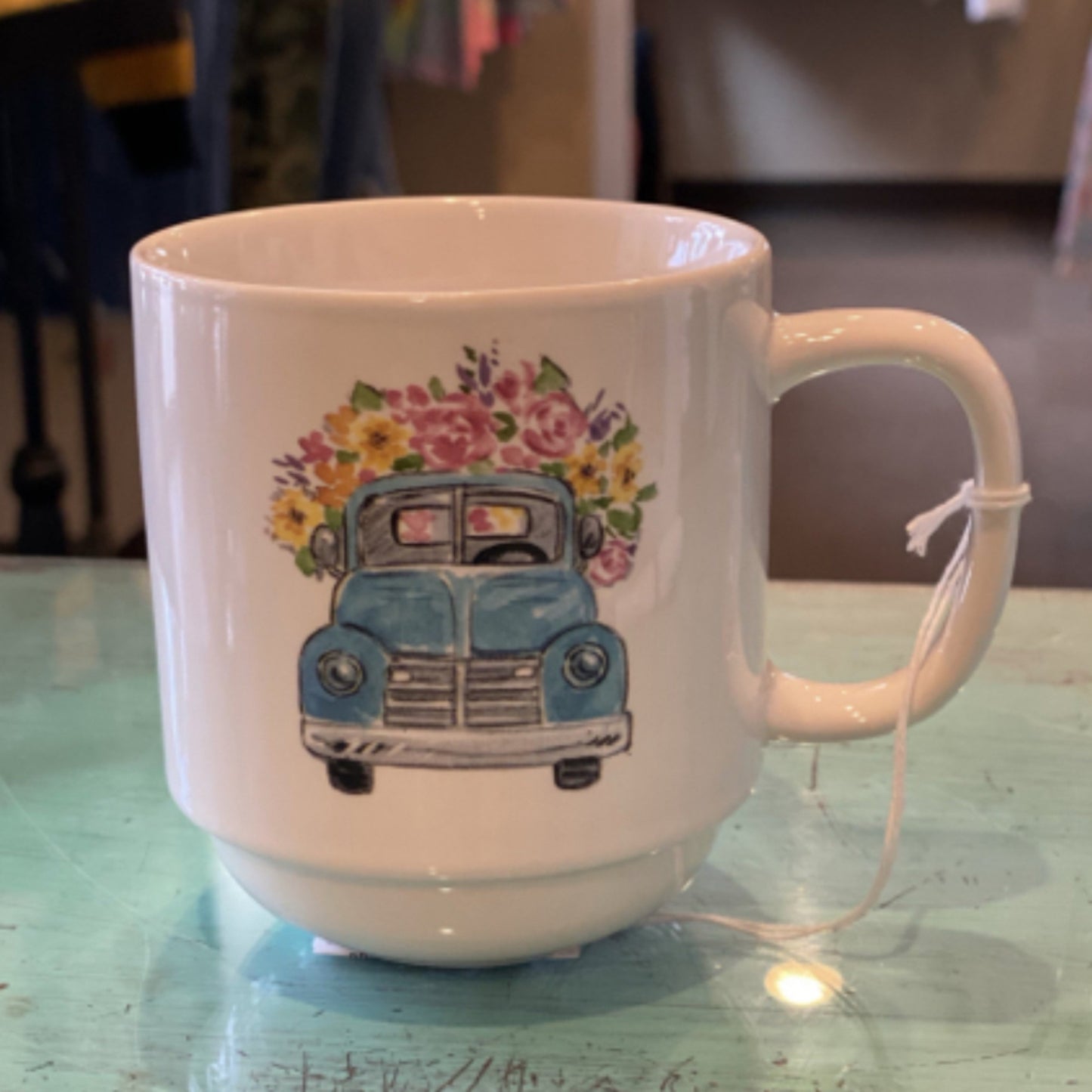 Old Truck w/Flowers in the Bed Coffee Mug