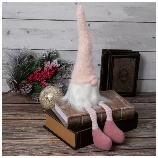 Pink Gnome Shelf Sitter