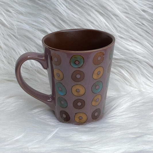 Purple Donut Print Mug