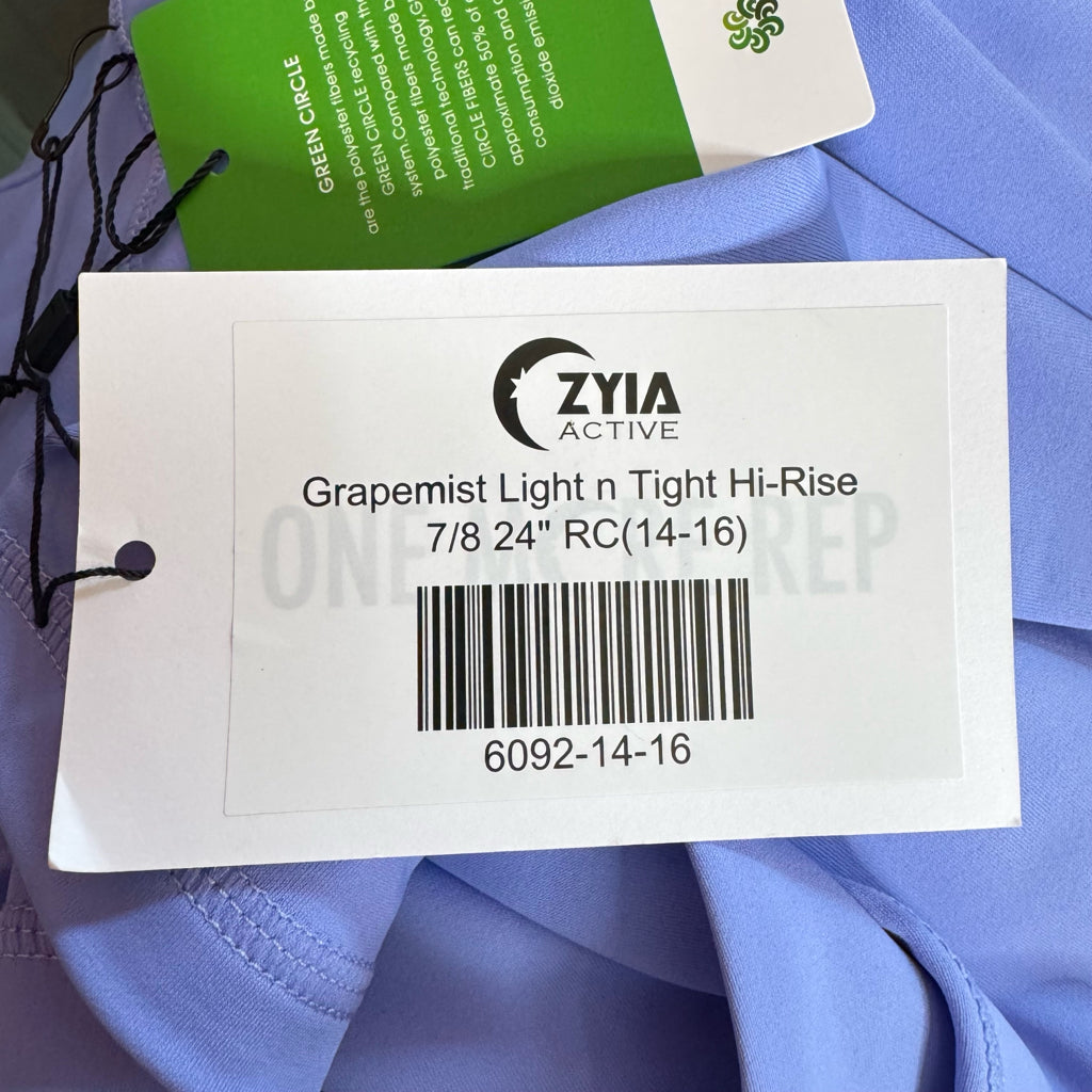 Zyia Active Light N Tight Hi-Rise Leggings - Size 14/16