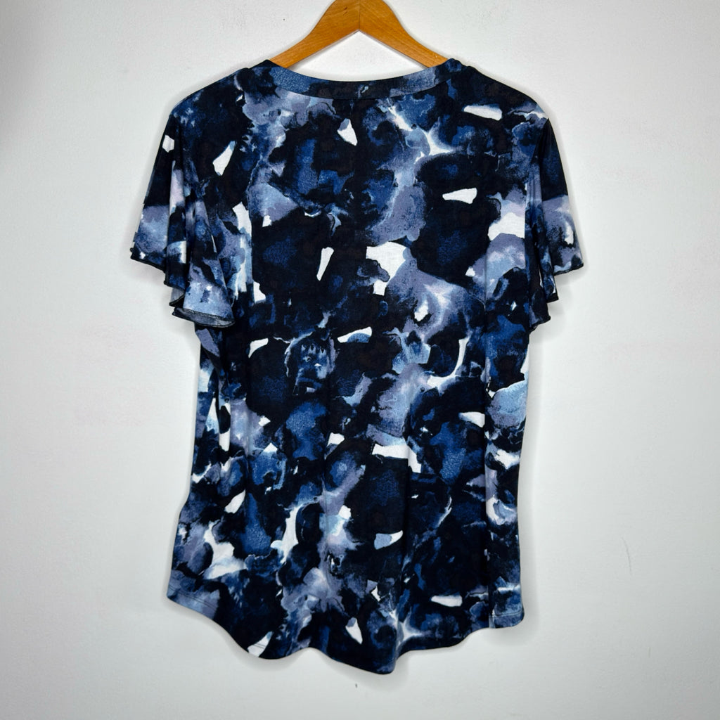 Lularoe Flutter Short Sleeve Top - Size XL