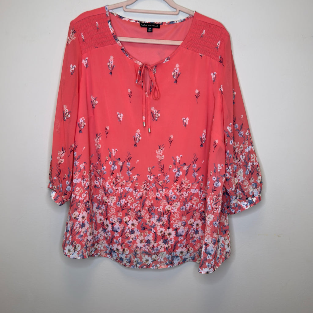 Sara Michelle Top - Size 2X