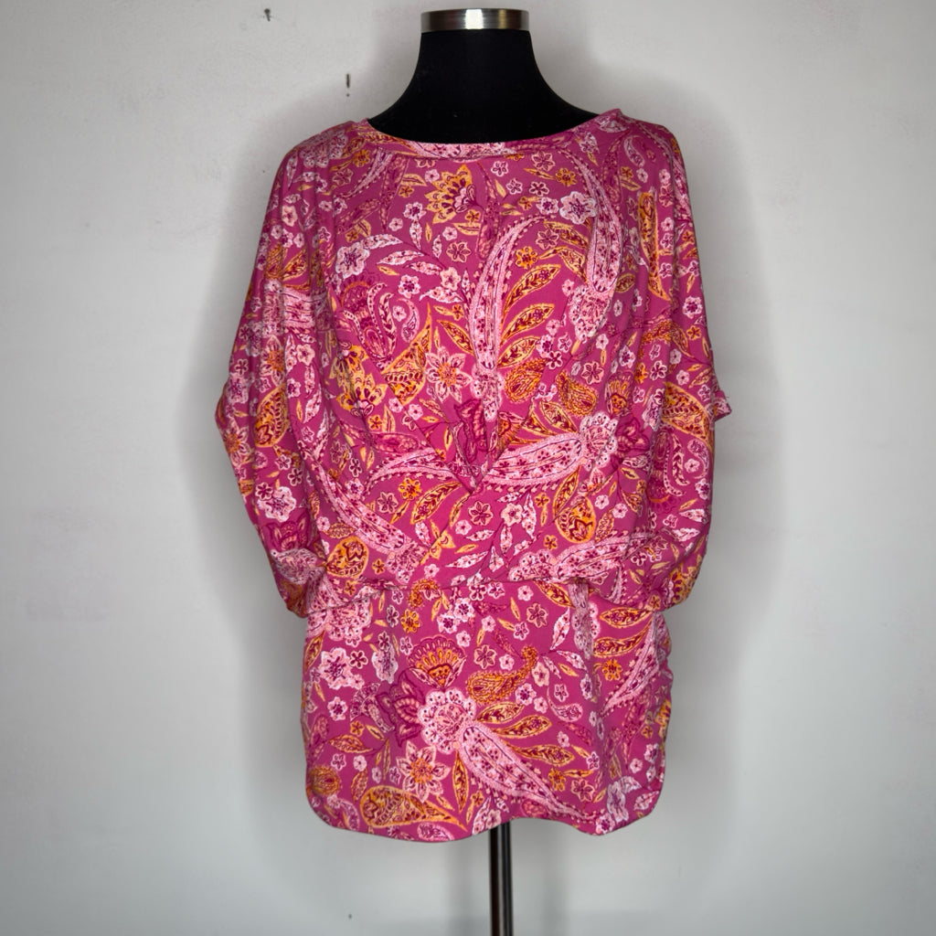 Chaus Floral Top - Size 2X