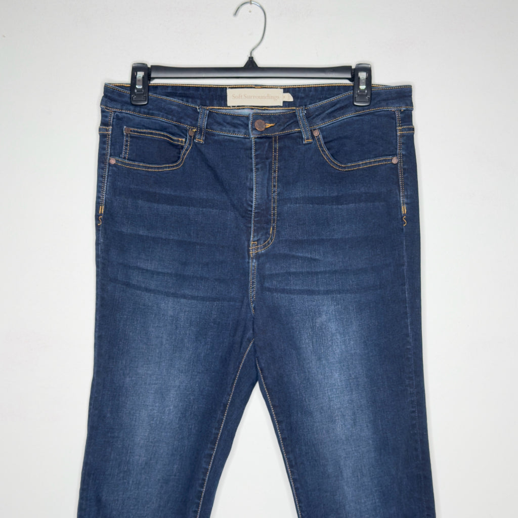 Soft Surroundings High Rise Skinny Jeans - Size 14