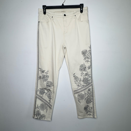 Chico's So Slimming Girlfriend Slim Leg Ankle Jeans - Size 12