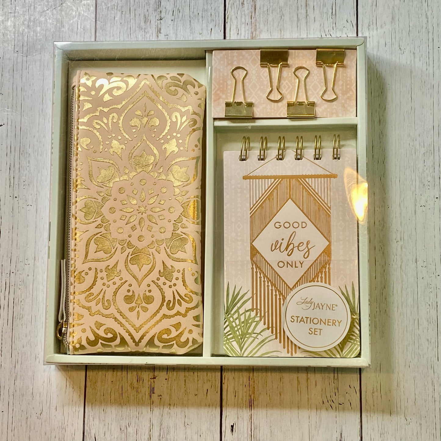 Good Vibes Only Stationery Set