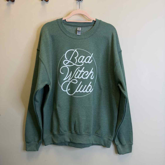 Bad Witch Club Crewneck Sweatshirt - Size Large