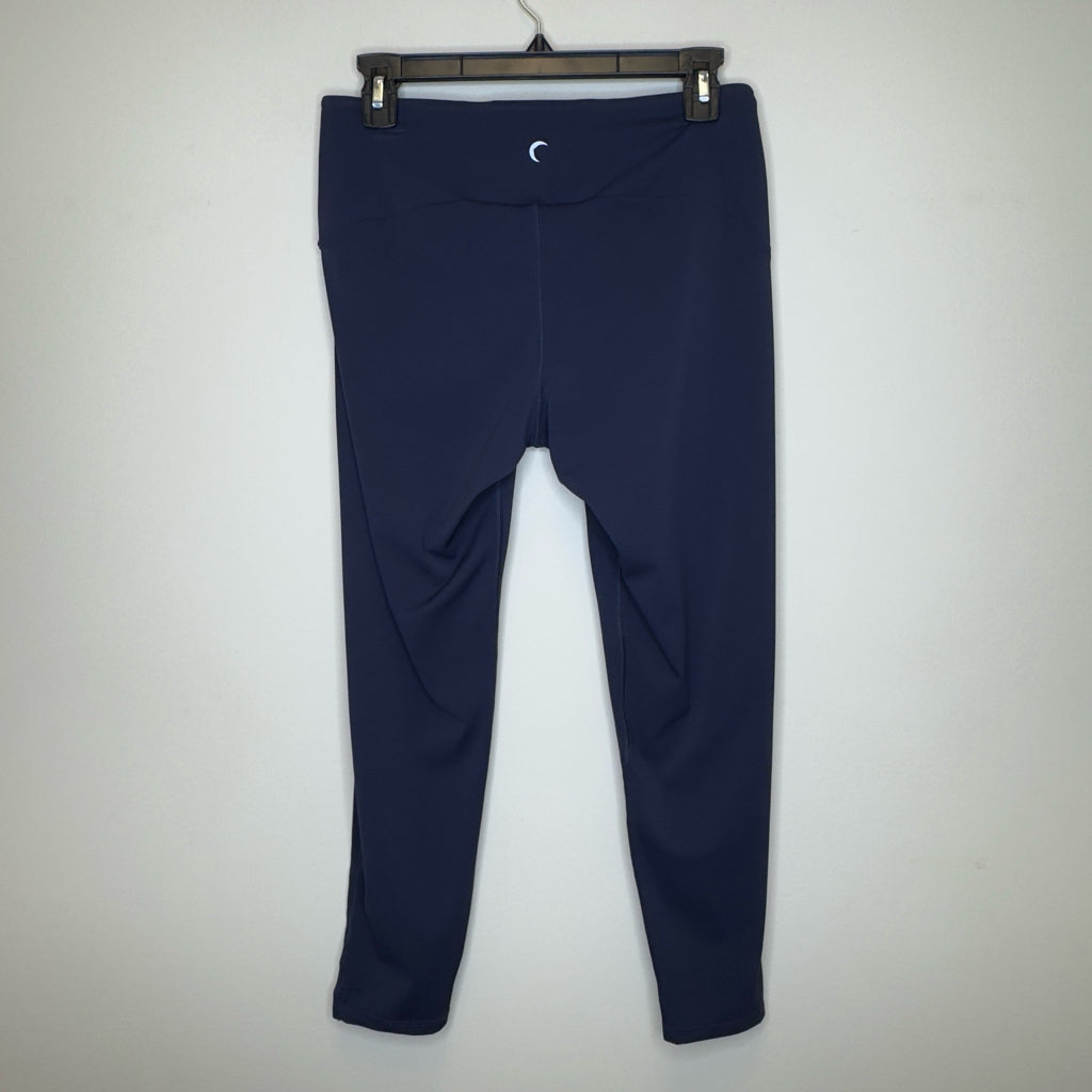 Zyia Active Navy Blue Strap Deluxe High Rise Leggings - Size 8-10