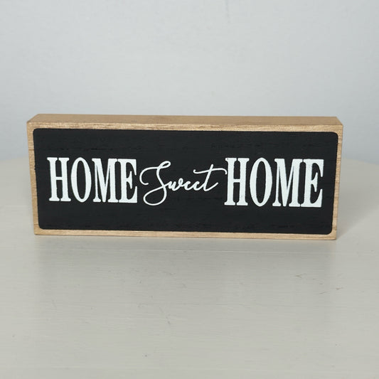 Home Sweet Home Block Sign