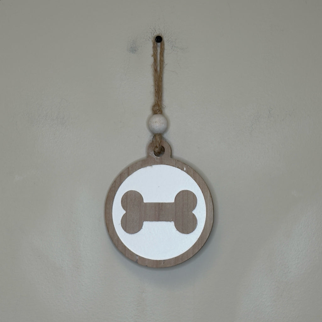 Dog Bone Hanging Sign
