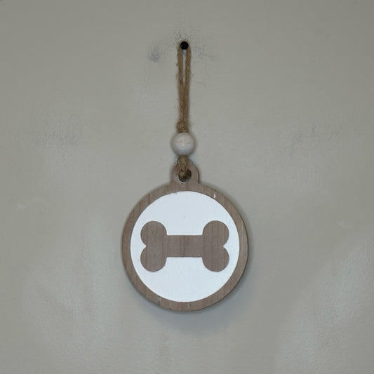 Dog Bone Hanging Sign