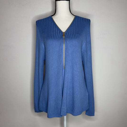 Soft Surroundings SoftEssential Ribbed Valentina Sweater - Size Large