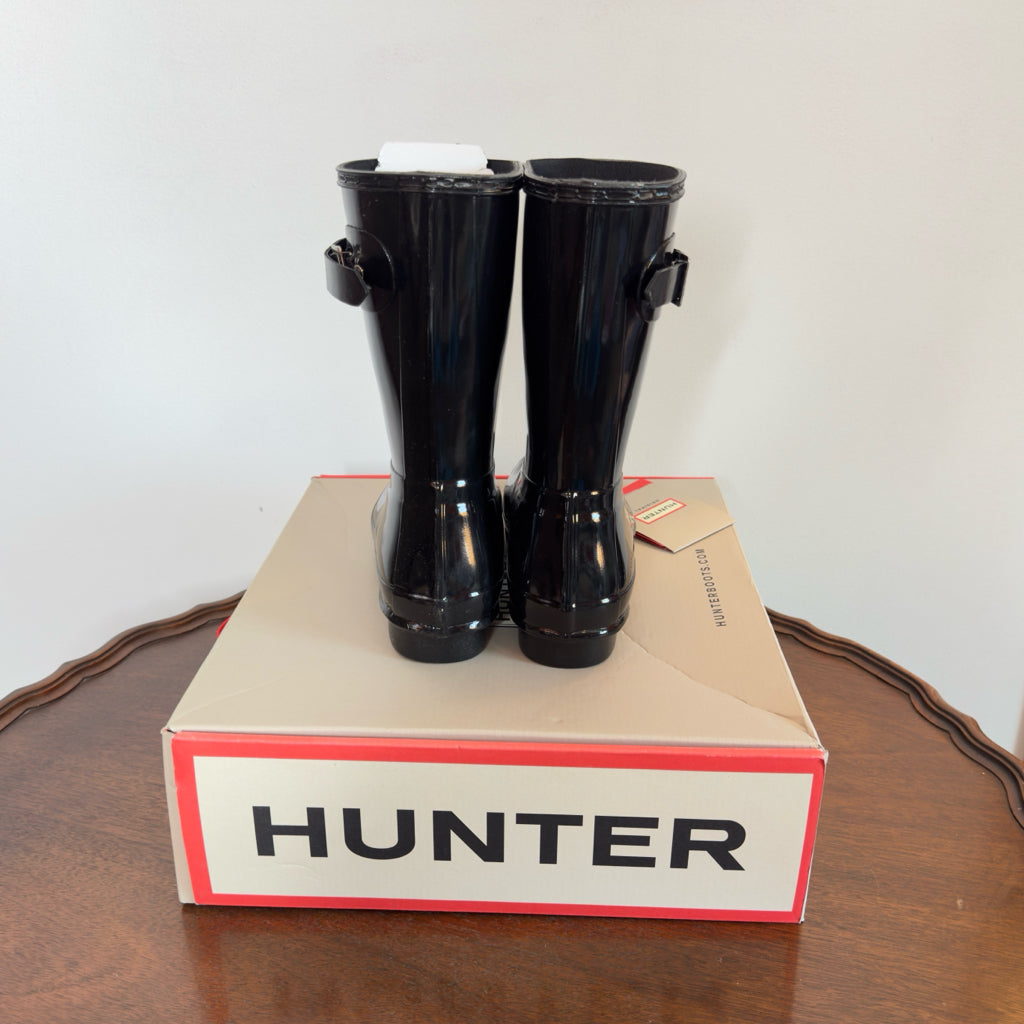 Hunter Original Short Gloss Rain Boots - Size 9