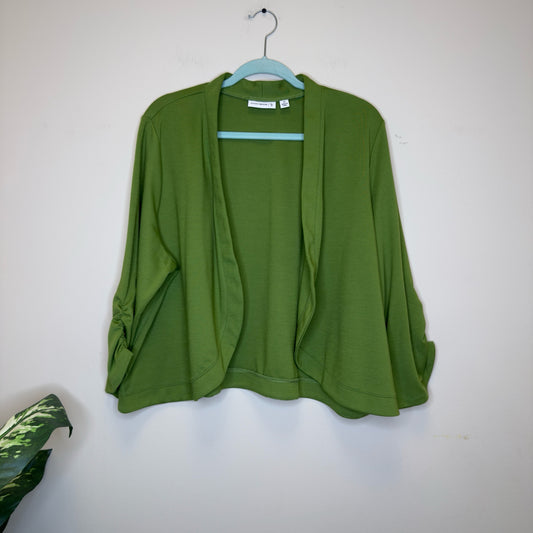 Susan Graver Open Front Cardigan - Size 2X