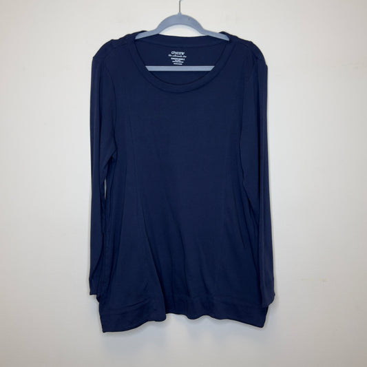 Chico's "The Ultimate Tee" Tunic Top - Size Large