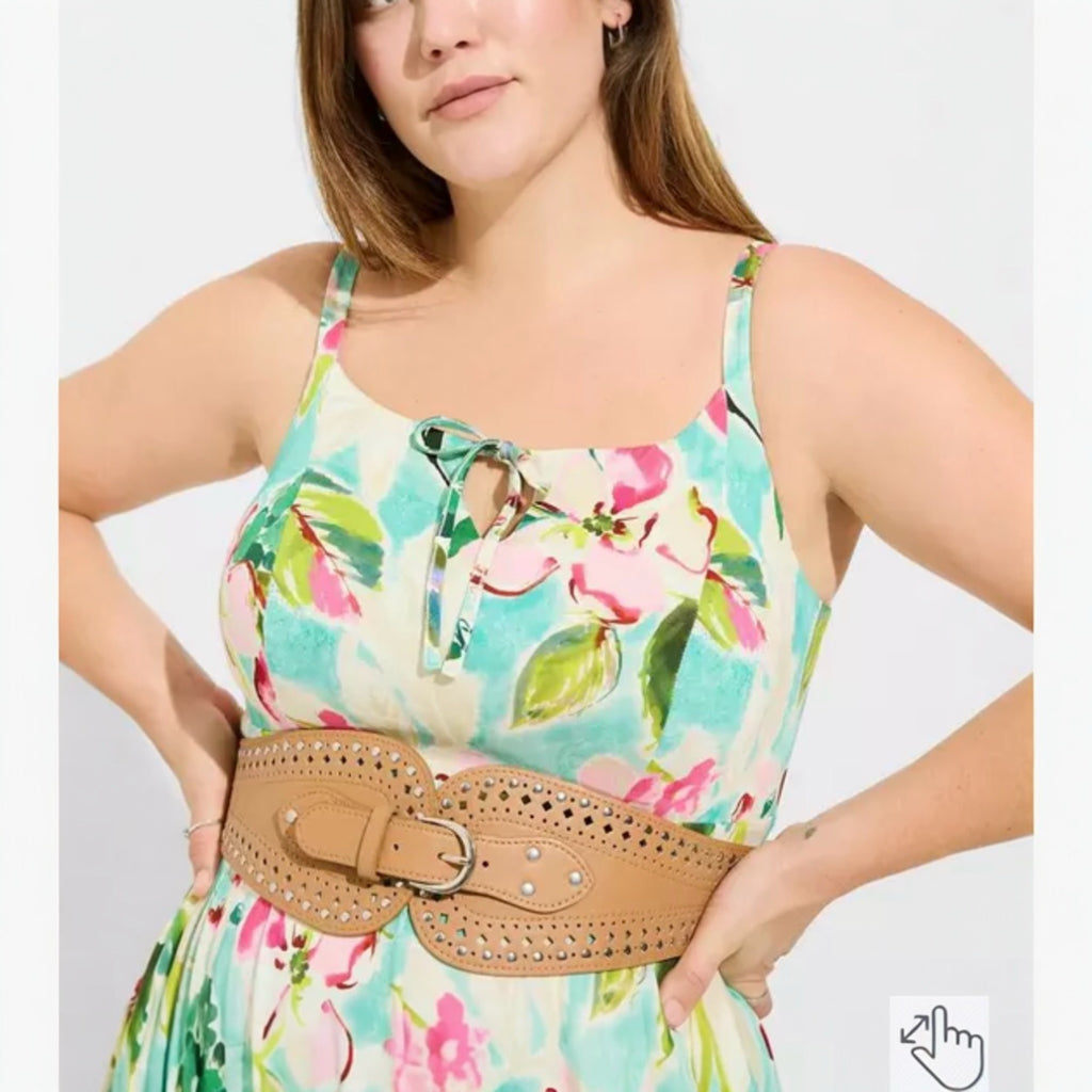 Torrid Studded Waist Belt - Size 2X