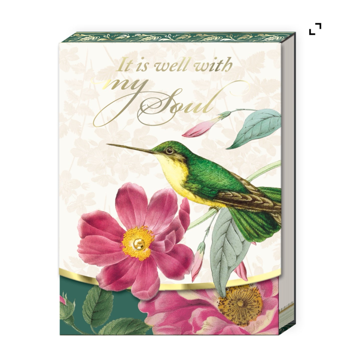 It Is Well With My Soul Hummingbird Pocket Notepad