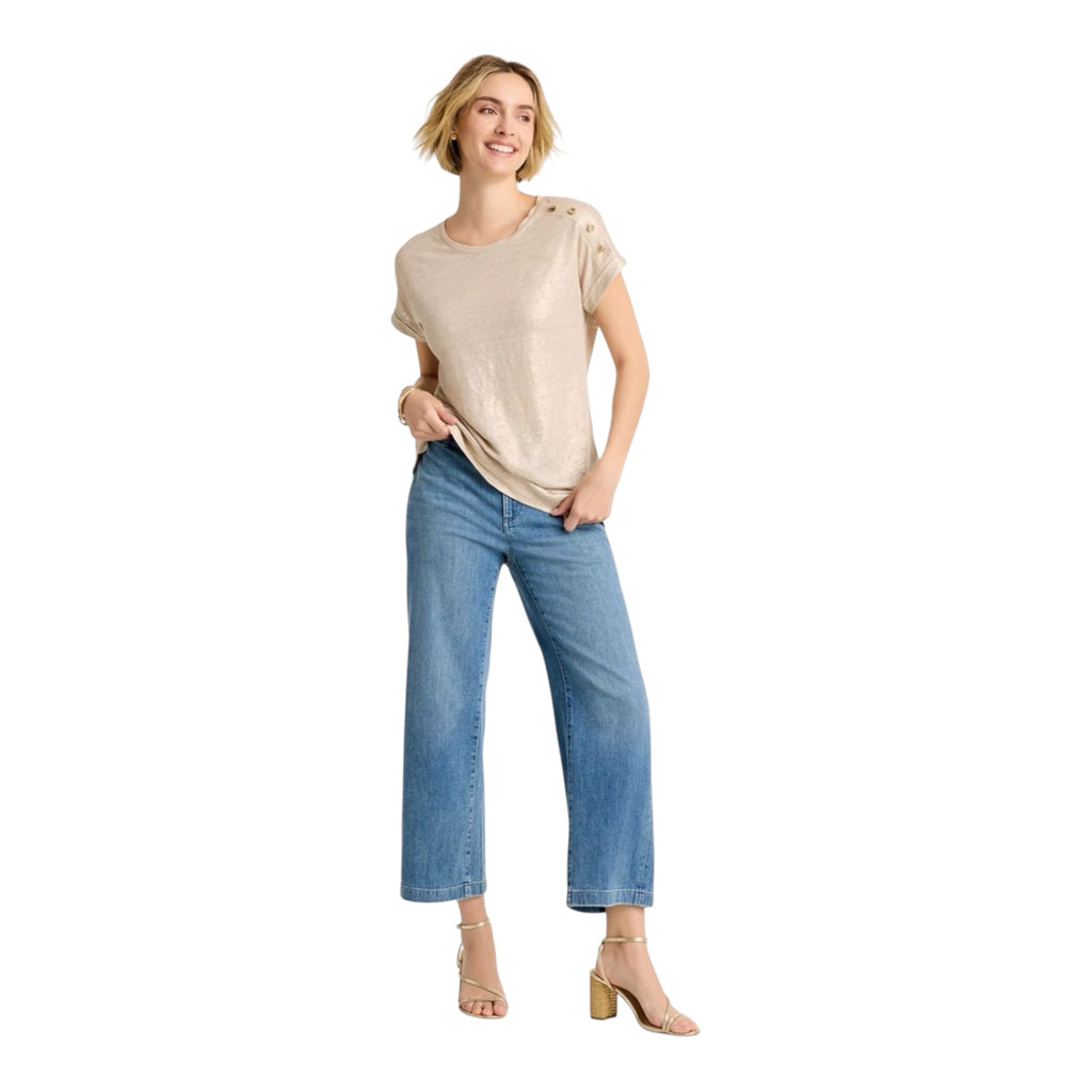 Chico's Straight Crop Trouser Jeans - Size 14