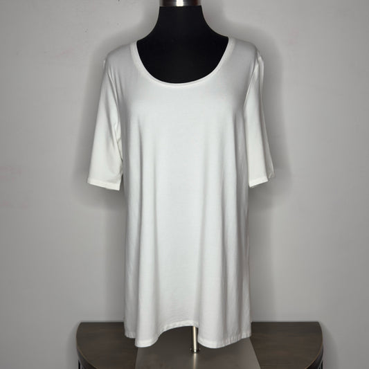 Chico's The Ultimate Tee Short Sleeve Tee - Size Large