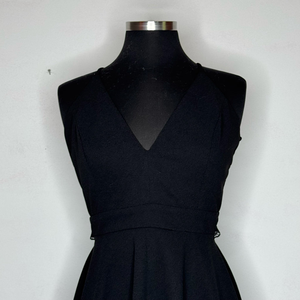 Trac Black Mini Dress - Size Medium