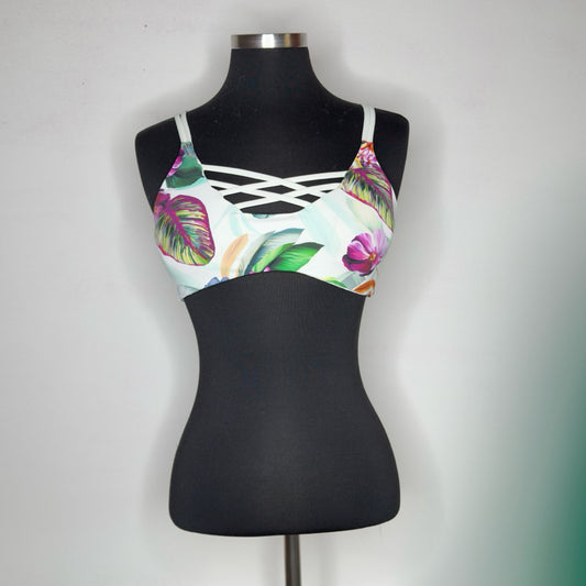 TiniBikini Reversible Bikini Top - Size Large