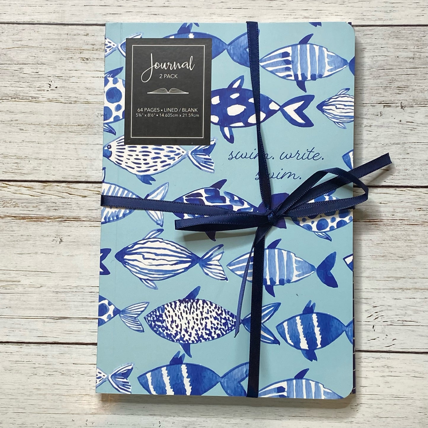 Izzy B Journal 2 Pack - Fish