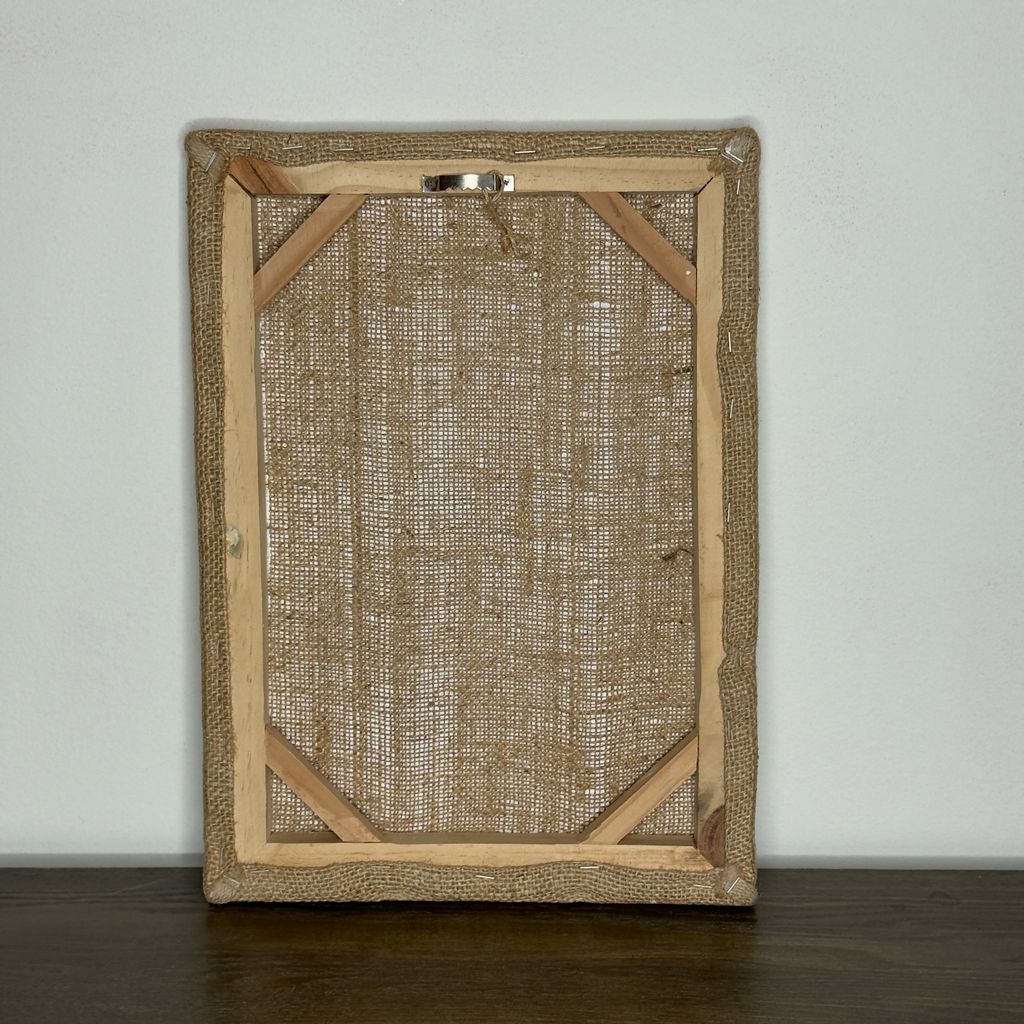 All Good Things are Wild and Free Burlap Sign