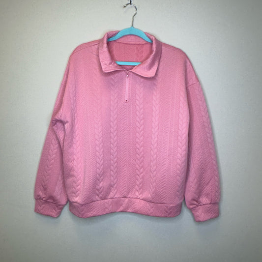 1/4 Zip Pullover - Size Large