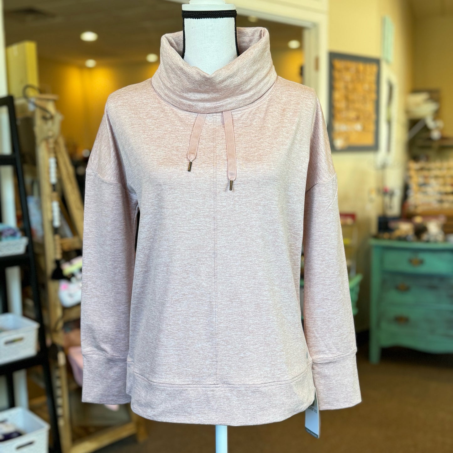 Apana Cowl Neck Sweatshirt - Size Small