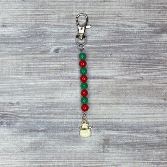 Inga Ann's Keychain Charm - Snowman