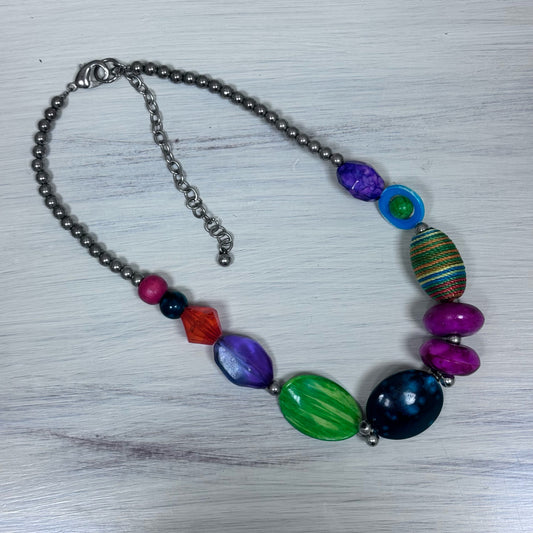 Multicolor Beaded Necklace