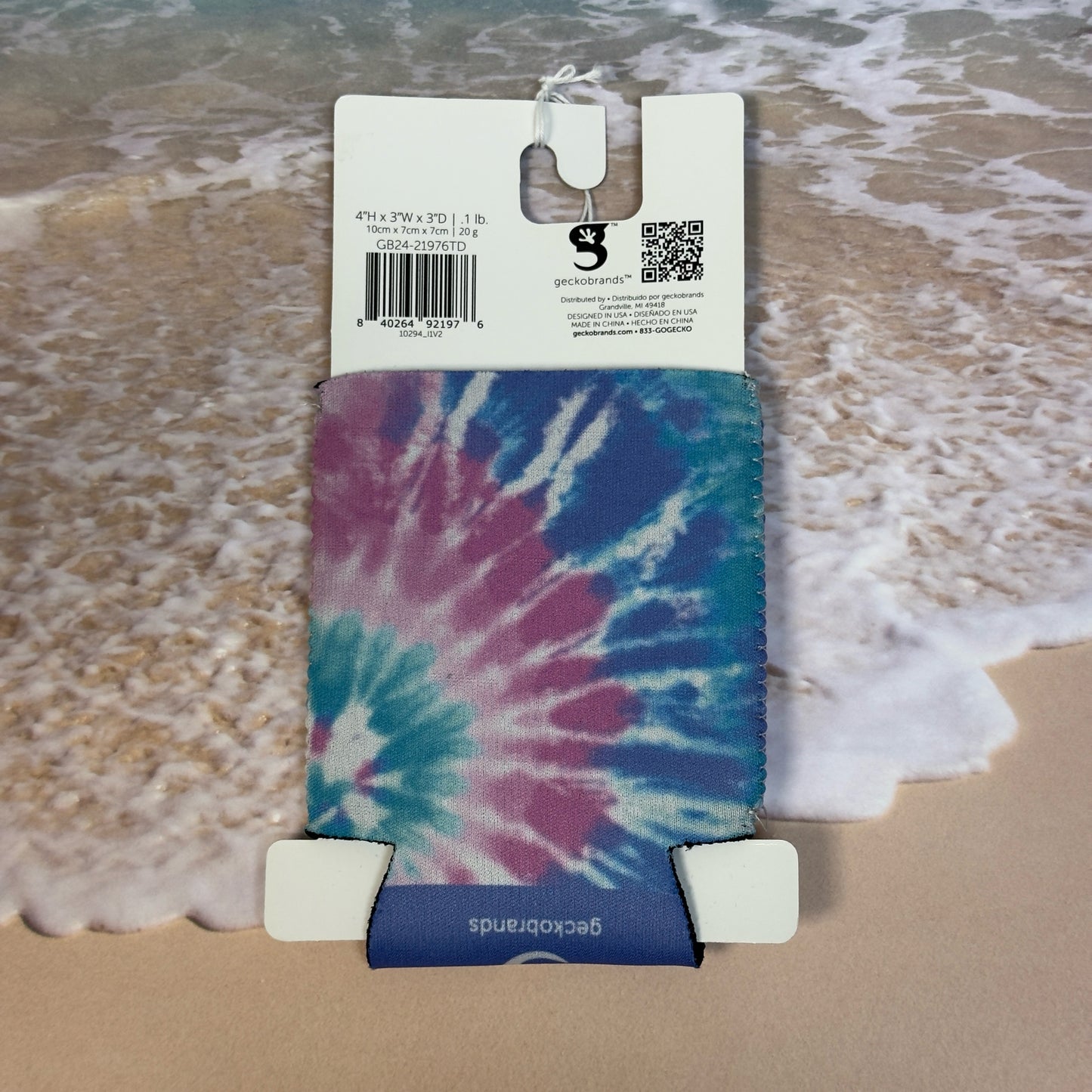 GeckoBrands Can Coozie - Tie-Dye