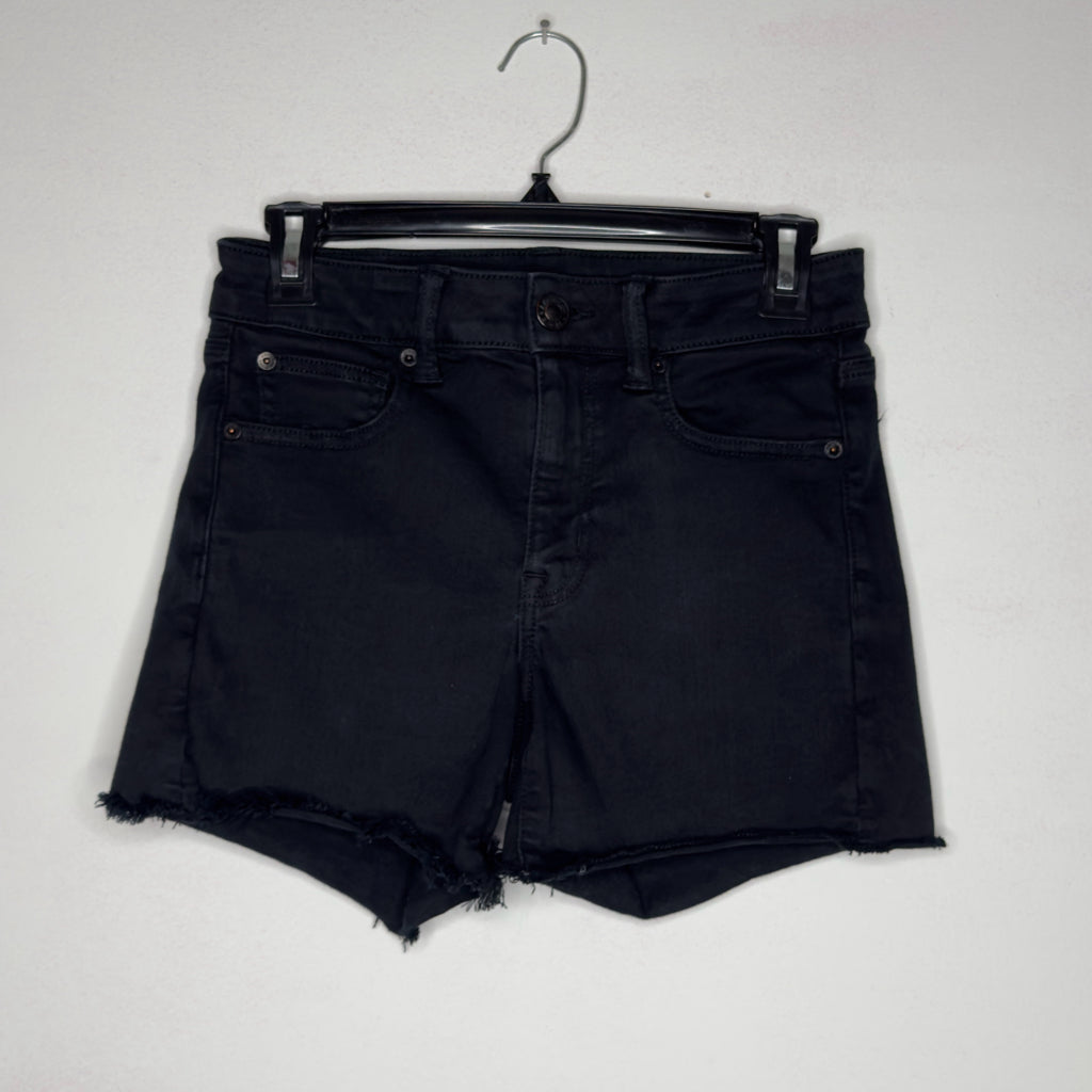 American Eagle Hi-Rise Shortie Denim Shorts - Size 2