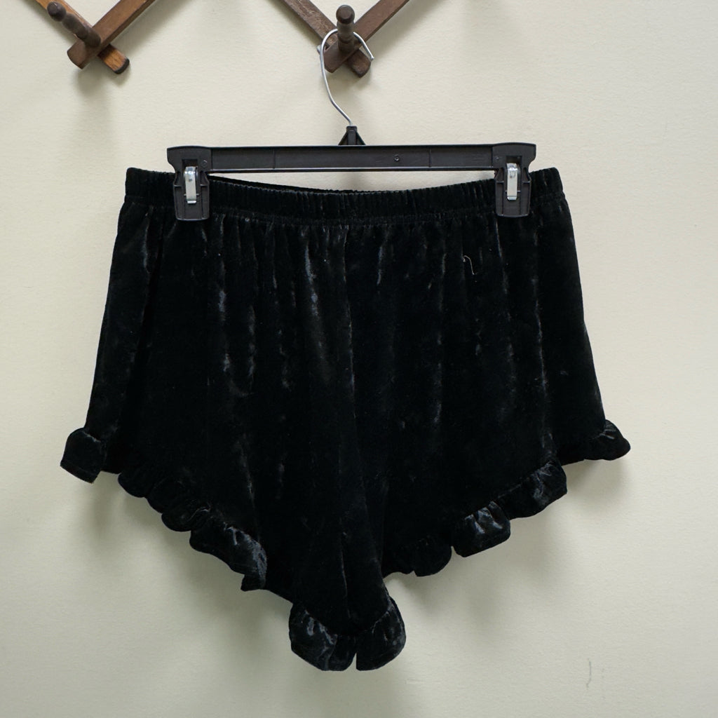 Altar'd State Velour Lounge Shorts - Size Medium